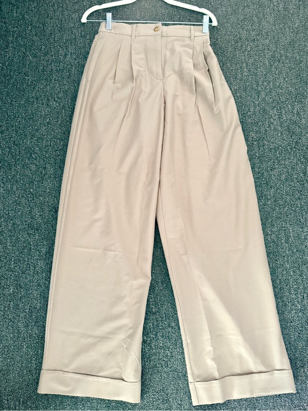 lululemon athletica Wide Leg Pants in Beige